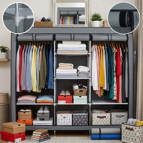 Combo Organizador 2 en 1: Armario + Zapatero