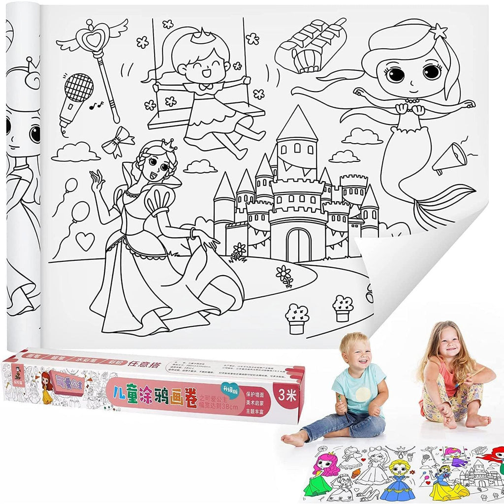 Pared Creativa™ - Rollo de Dibujo Adhesivo para Niños